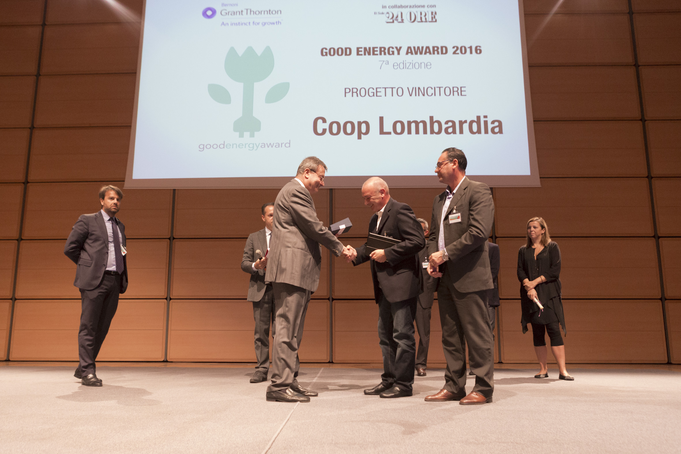 A Coop Lombardia il Good Energy Award - 26 settembre 2016