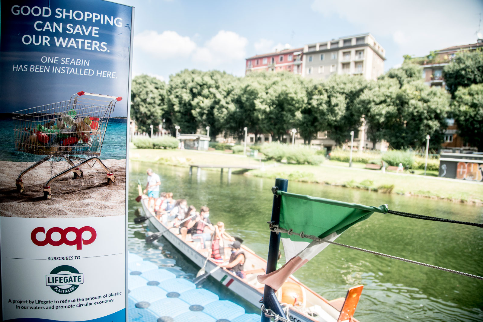 La campagna Coop “Le nostre acque” approda a Milano