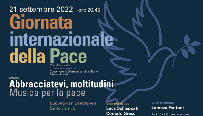concerto giornata internazionale della pace 2022
